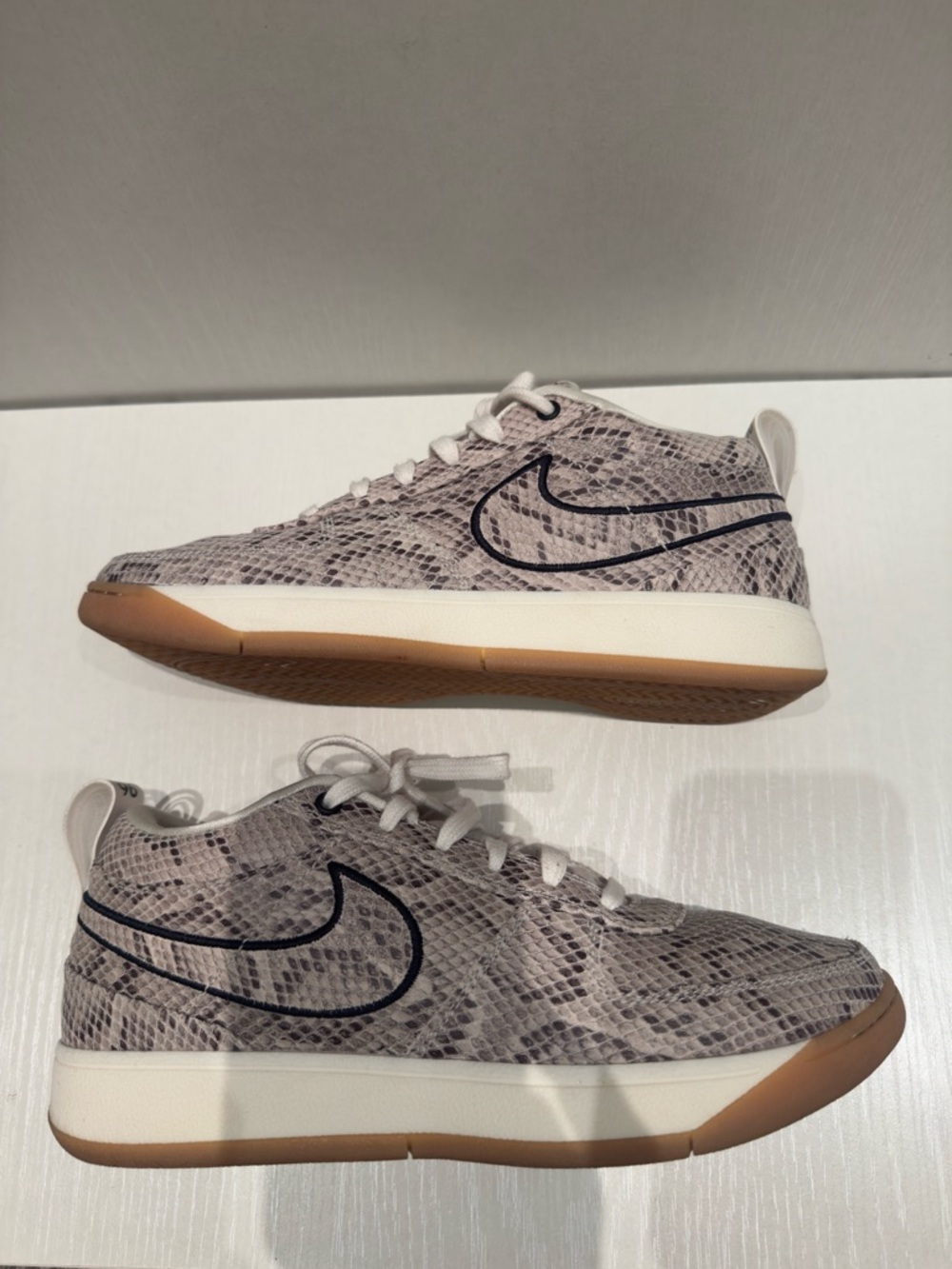 Nike Book 1 Devin Booker Snakeskin Cream/Natural Colorway Unisex M: 9 W: 10.5 - Picture 8 of 13